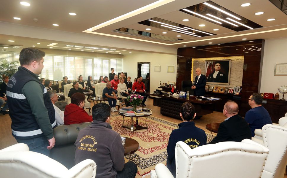 Başkan Fethi Yaşar’dan Sağlık Çalışanlarına Tıp Bayramı Ziyareti