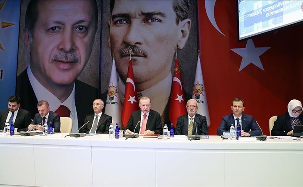 AK Parti MKYK Erdoğan Başkanlığında Toplandı