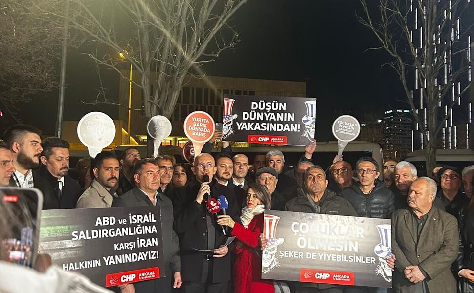 CHP’den Söğütözü’nde Savaşlara Sert Tepki!