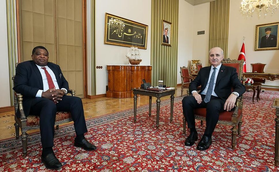 TBMM Başkanı Kurtulmuş, PAB Genel Sekreteri Chungong'u Meclis'te kabul etti