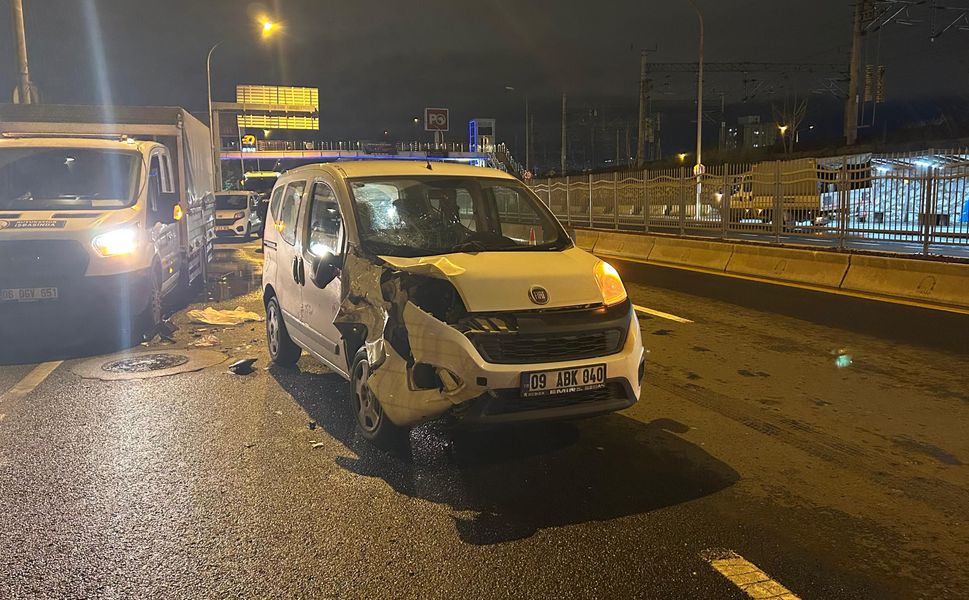 Ankara’da Gece Kazası: Motosiklet Sürücüsü Ağır Yaralandı