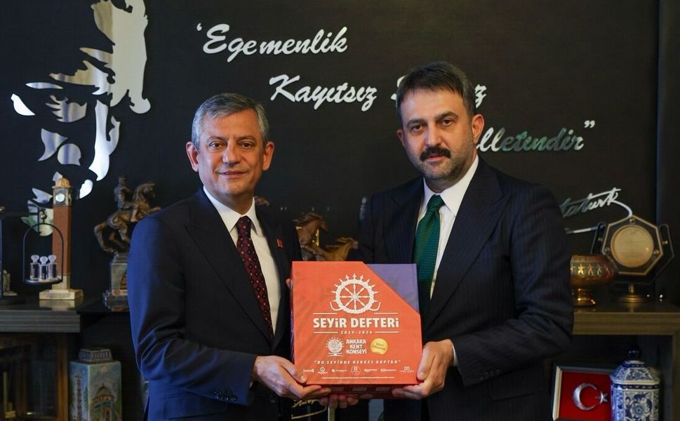 Ankara Kent Konseyi’nden Özgür Özel’e Ziyaret