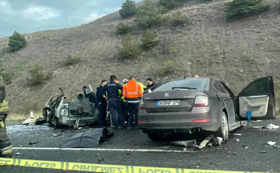 Ankara Kuzey Çevre Yolu'nda kaza: 5 ölü