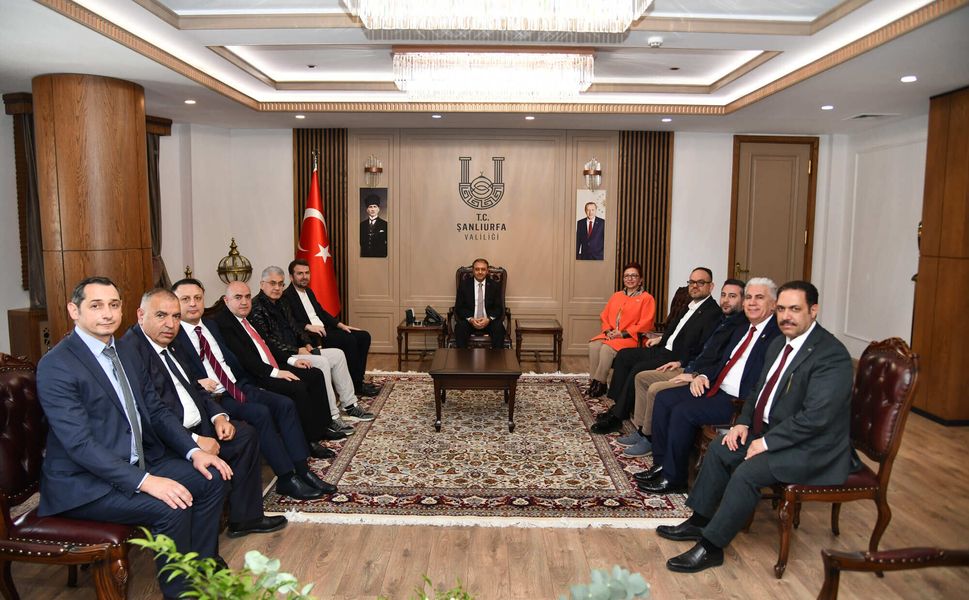 Basın İlan Kurumu Heyetinden Şanlıurfa Valiliğine Ziyaret!