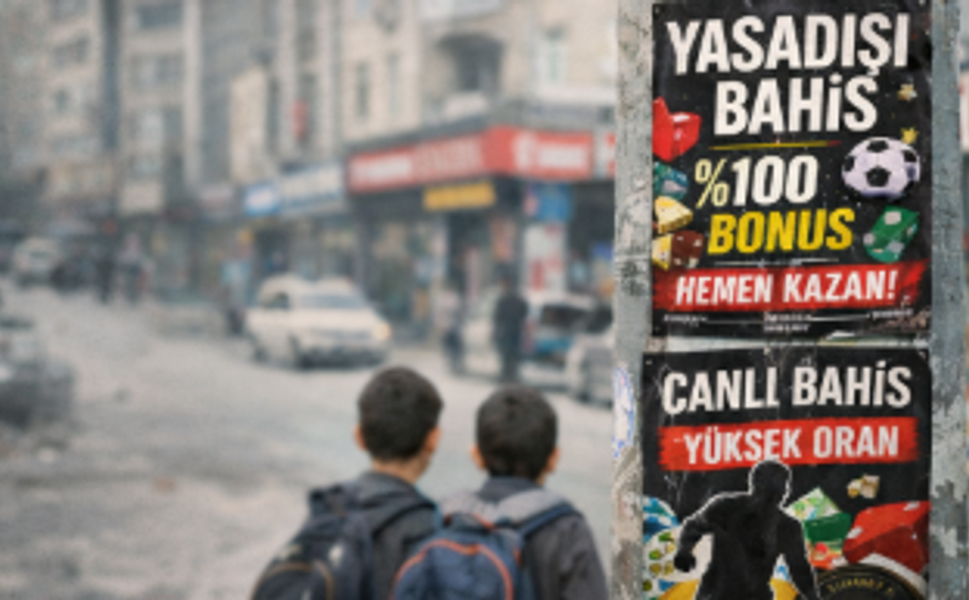 Mamak’ta Skandal Görüntü: Yasadışı Bahis Afişleri Mahalleleri Sardı!