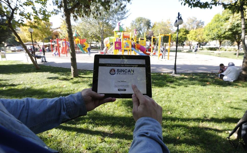Sincan’daki Parklarda Ücretsiz Wi-Fi Saatleri Güncellendi