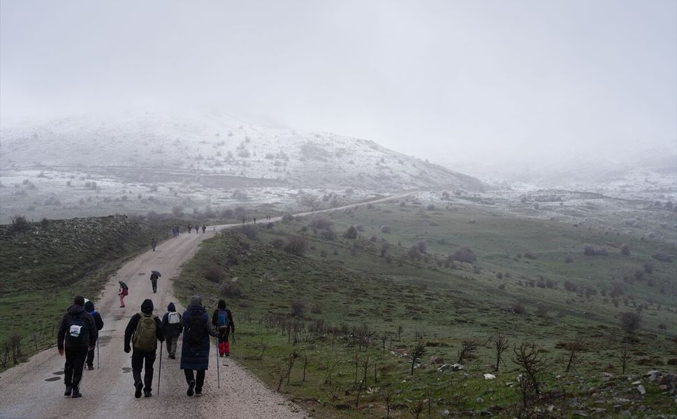 Başkentte Şaşırtan Görüntü: Mayıs Ayında Kar Yağışı
