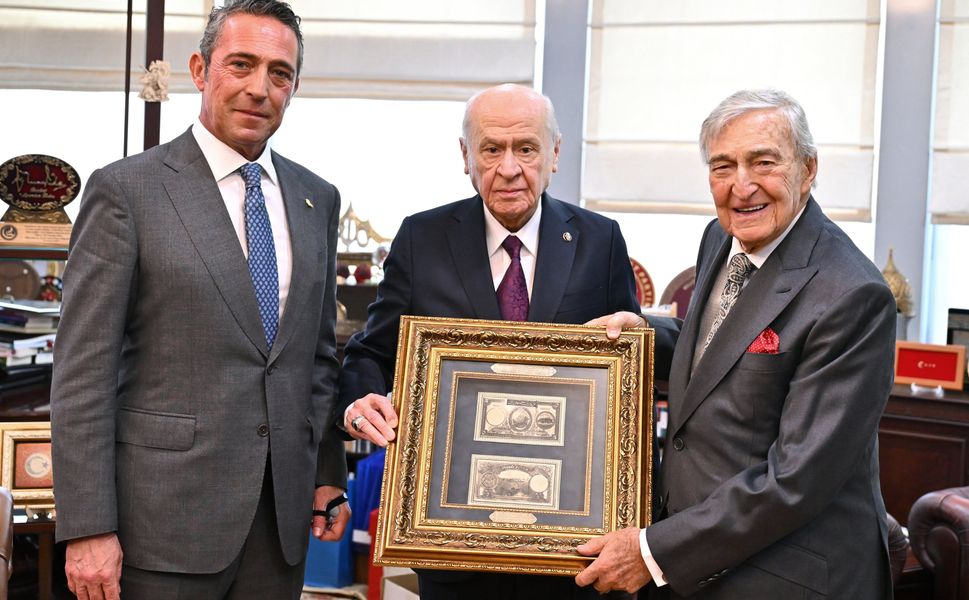 Ali Koç ve Rahmi Koç’tan Bahçeli’ye kritik ziyaret