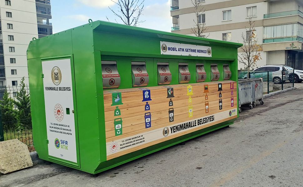Yenimahalle’de Sıfır Atık Hamlesi: Atık Getirme Noktaları Artırıldı