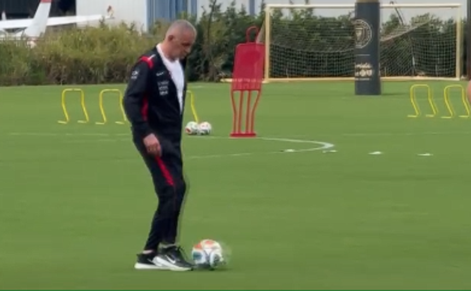 Miami’de Sürpriz Ziyaret: TFF Başkanı Sahada Top Oynadı