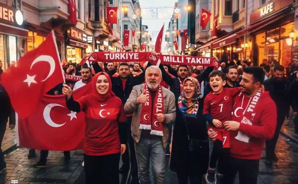 A Milli Takım'a Dünya Kupası Marşı: 'Siz Hepiniz Biz Türkiye' Yayında