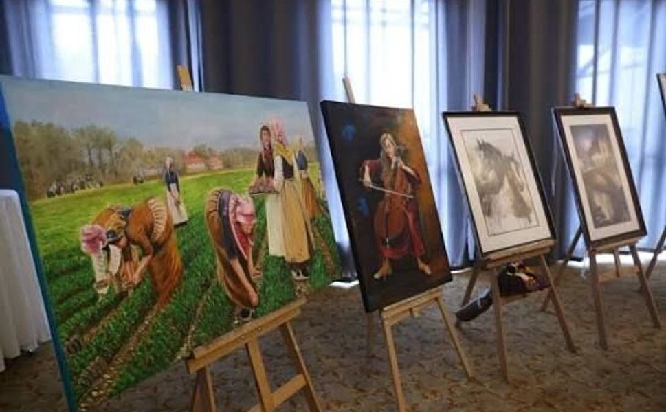 Çankaya’da Kursiyerlerin Eserleri Sanatseverlerle Buluştu
