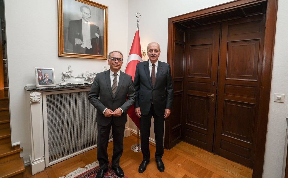 TBMM Başkanı Numan Kurtulmuş, Stokholm Büyükelçiliğini Ziyaret Etti