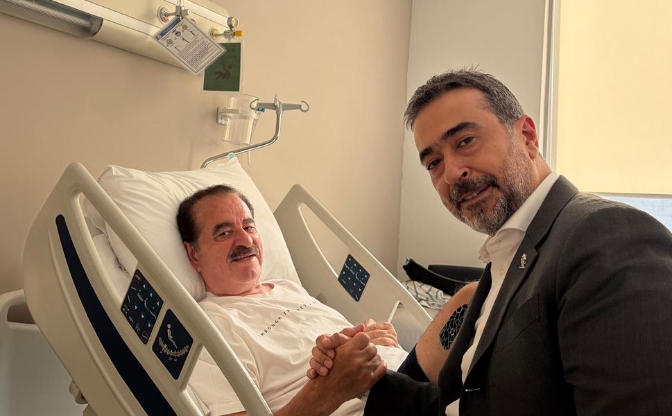 Hakan Han Özcan’dan İbrahim Tatlıses’e Geçmiş Olsun Ziyareti