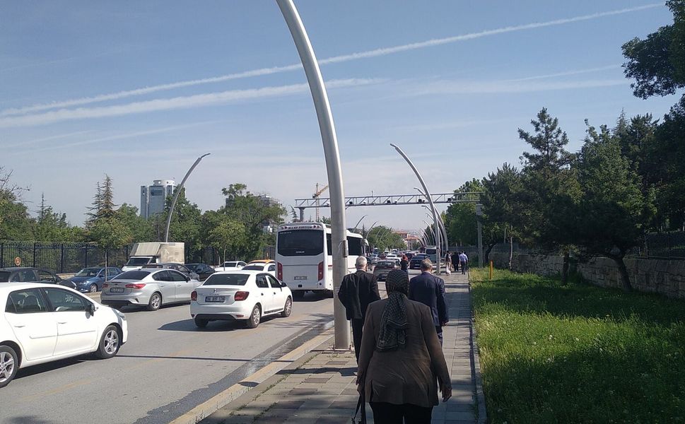 TBMM Çevresinde Trafik Kilitlendi!