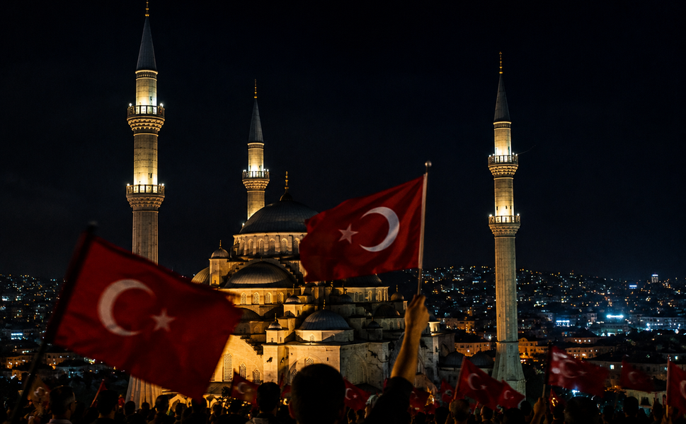 81 ilde aynı anda sela: 15 Temmuz şehitleri dualarla anıldı
