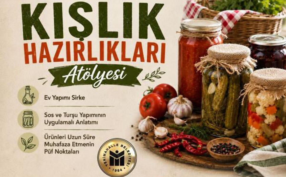 Mutfaklar YENİMEK’le Kışa Hazırlanıyor