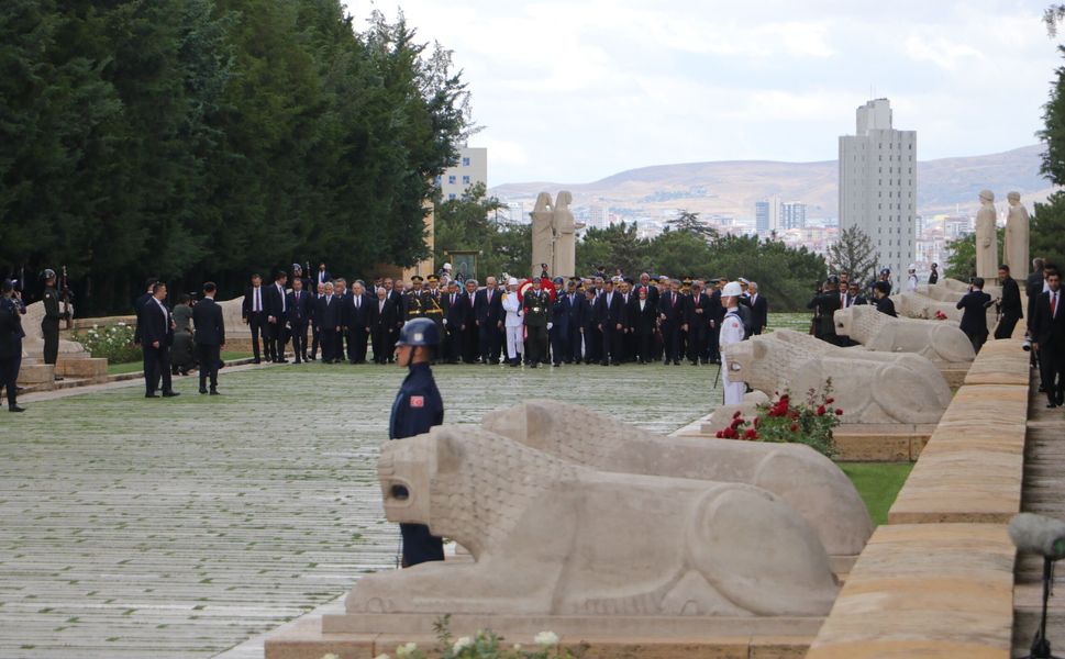 Devlet Erkanı 30 Ağustos’ta Anıtkabir’i Ziyaret Etti!