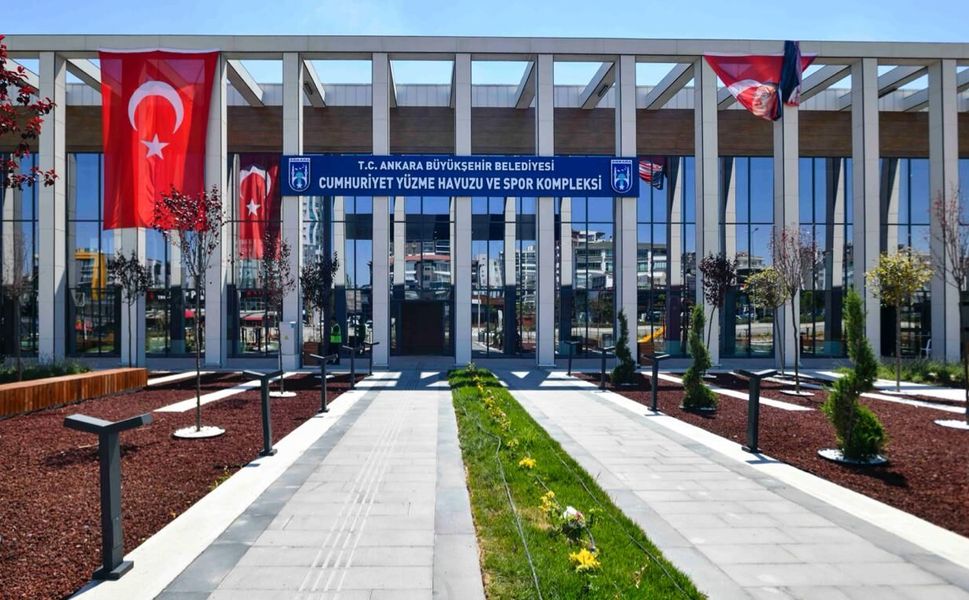 Ankara’ya Yeni Spor Tesisi: Cumhuriyet Yüzme Havuzu ve Spor Kompleksi Hizmete Açıldı
