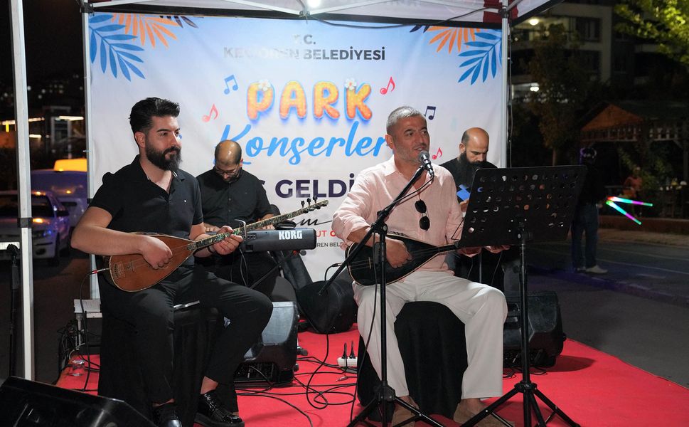 Keçiören Parklarında Kültür-Sanat Coşkusu Sürüyor