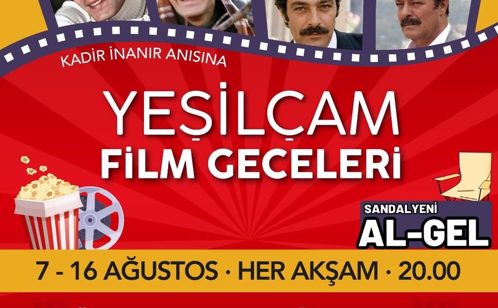Yeşilçam’ın unutulmaz filmleri Ankara’da açık havada gösterilecek