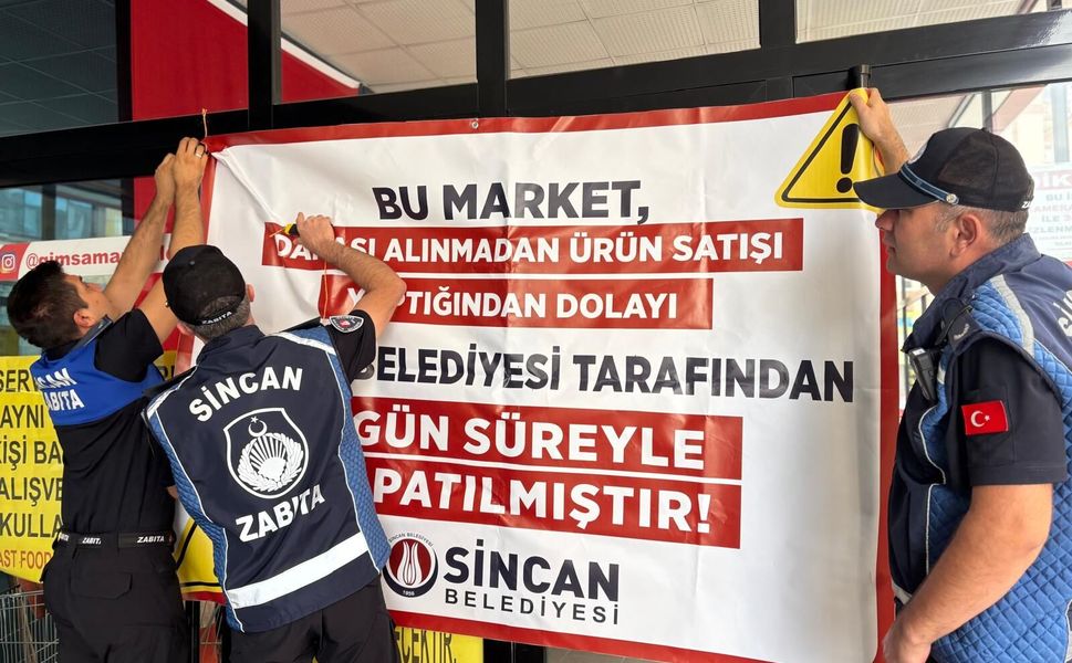 Sincan'da Marketlerde Denetim Alarmı: 6 Şubeye Ceza
