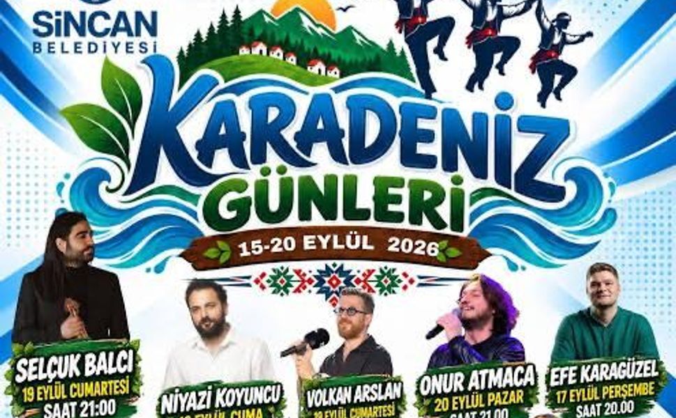 Ankara'da Karadeniz Günleri başlıyor: Ücretsiz konser ve horon şöleni