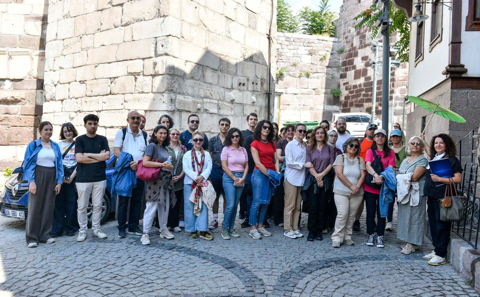 Ankara'da Roma'nın izinde tarih yolculuğu: Başkentliler asırlık mirası keşfetti