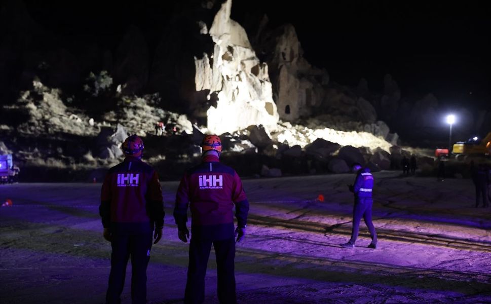 Göreme'deki Peribacası Çökmesinde Acı Bilanço: 3 Ölü, 5 Yaralı