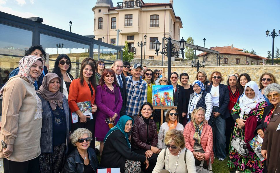 Halaçlı Mehmet Ağa Konağı’nda Sanat Buluşması: Hikmet Çetinkaya Ankaralılarla Bir Araya Geldi