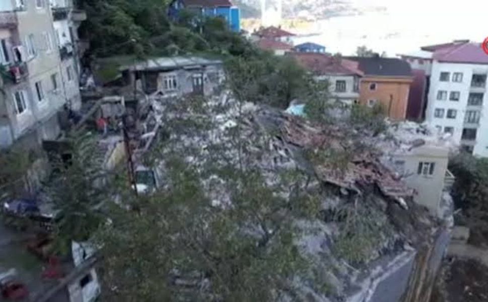 Zonguldak’taki bina çökmesinde 3 şüpheliye gözaltı kararı