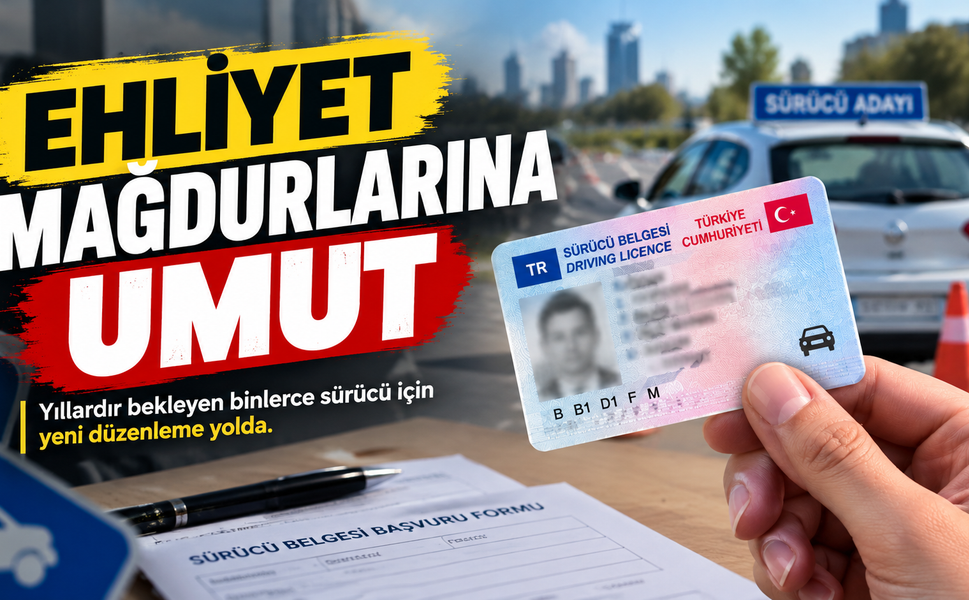 Ehliyet Mağdurlarına Umut!