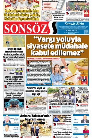 26 Mayıs 2026