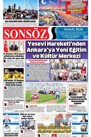 15 Temmuz 2026