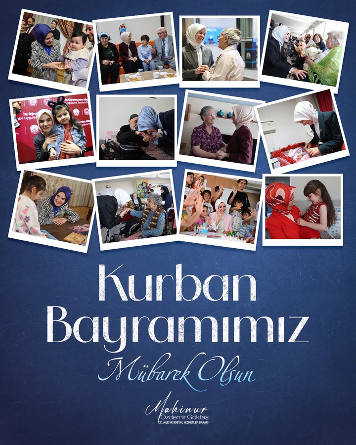 Kurban Bayramkı Bakan Göktaş