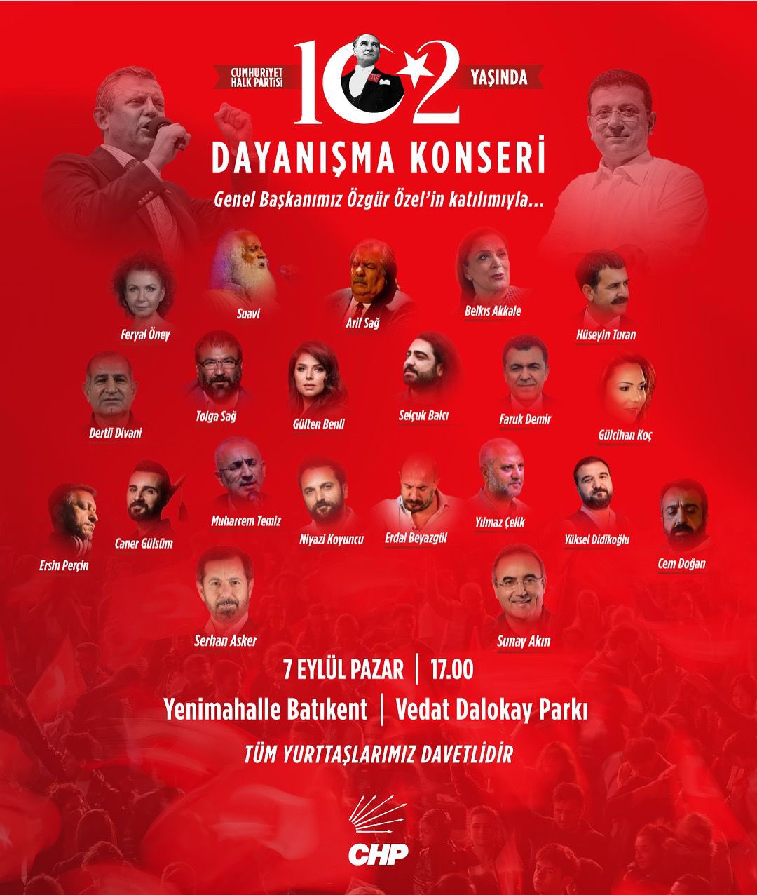 Chp Dayanışma Konseri