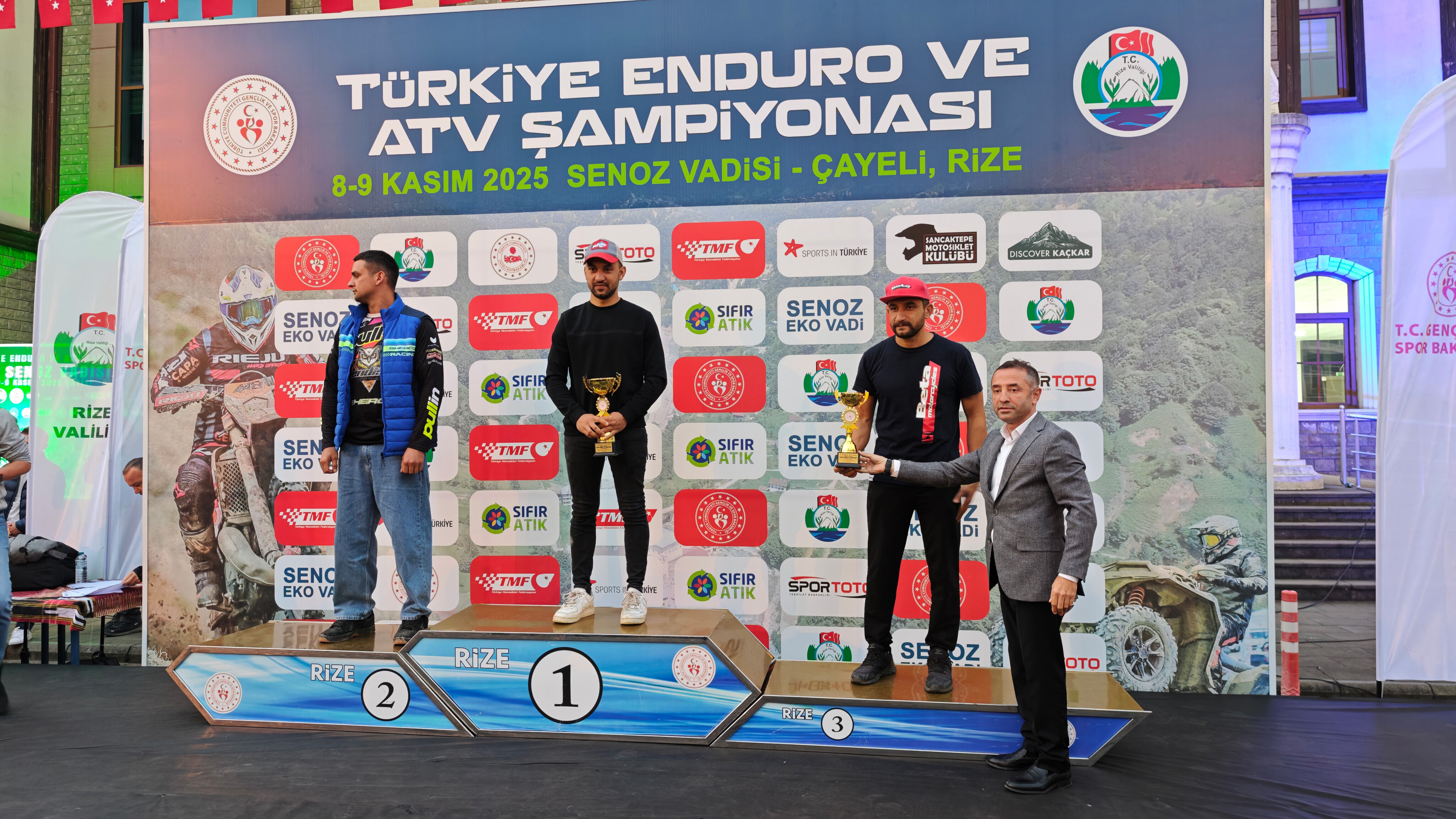 Rize’de Türkiye Enduro ve ATV Şampiyonası heyecanı yaşandı