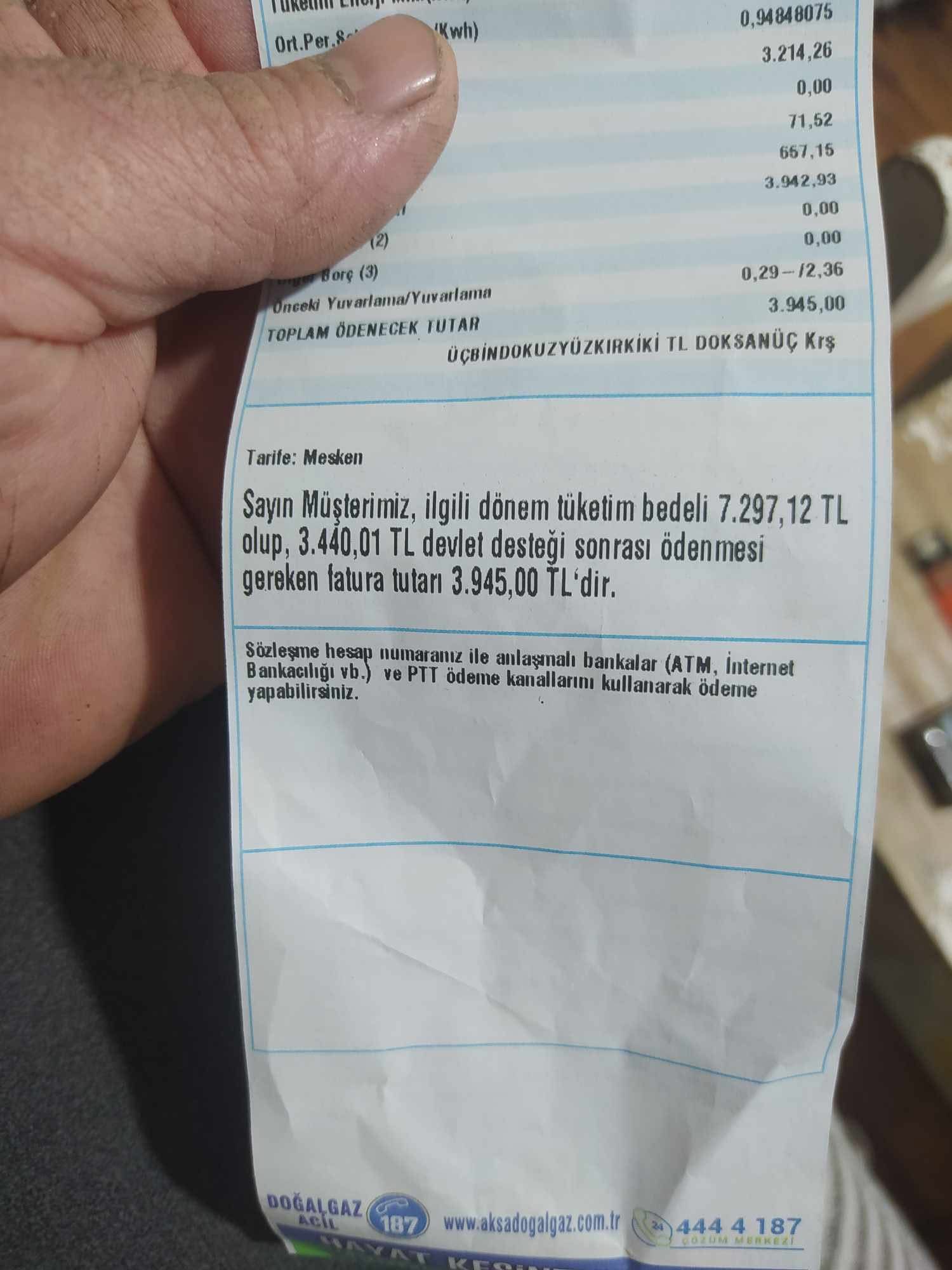 aksadoğalgazşikayet