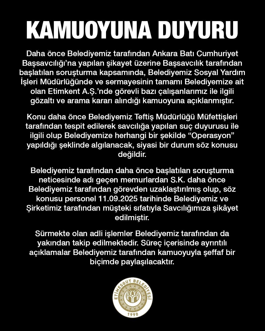 Etimesgut Beleidyesi