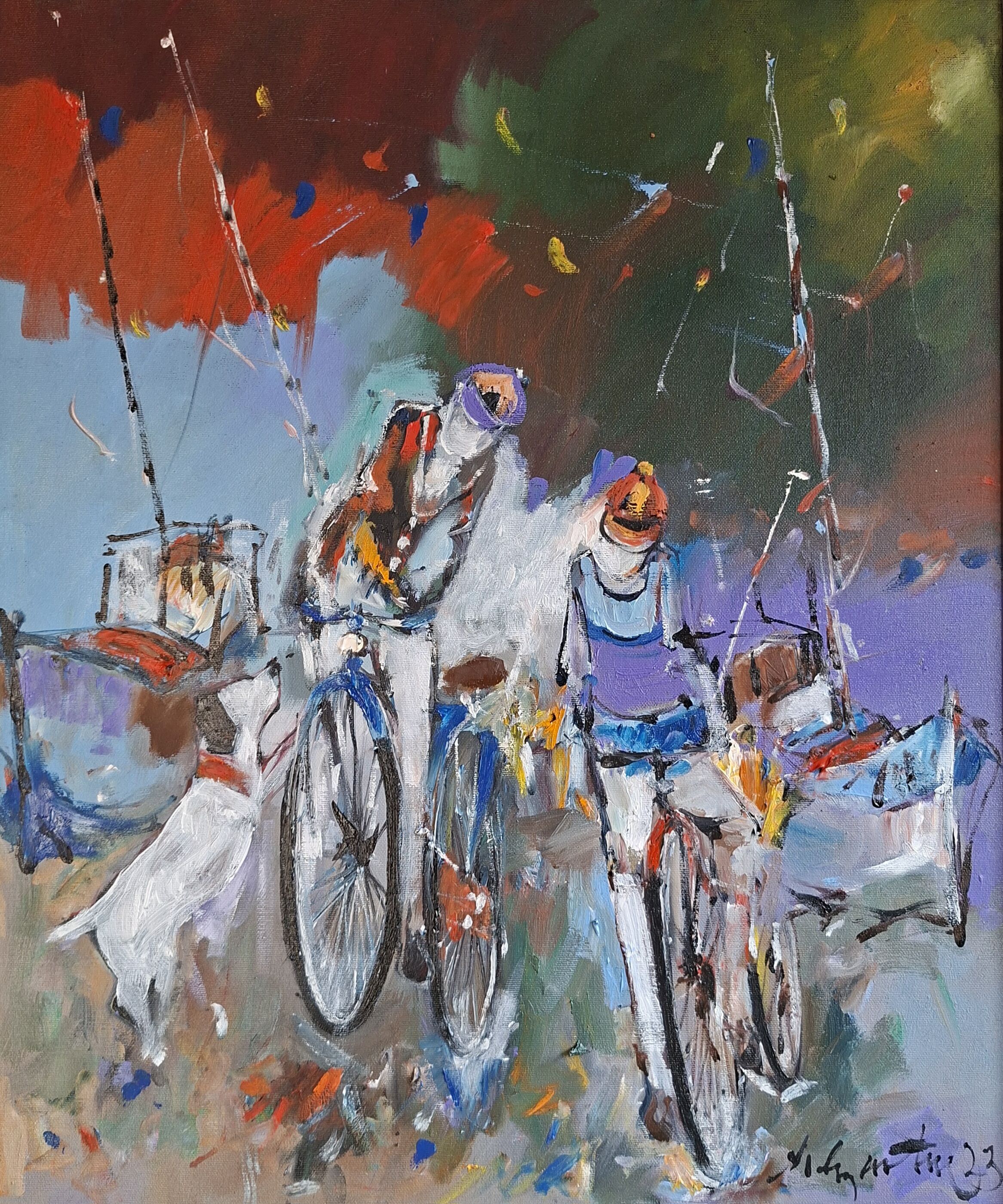 7 Alp Bartu, Tuval Üzerine Yağlıboya, 50 X 60 Cm 15