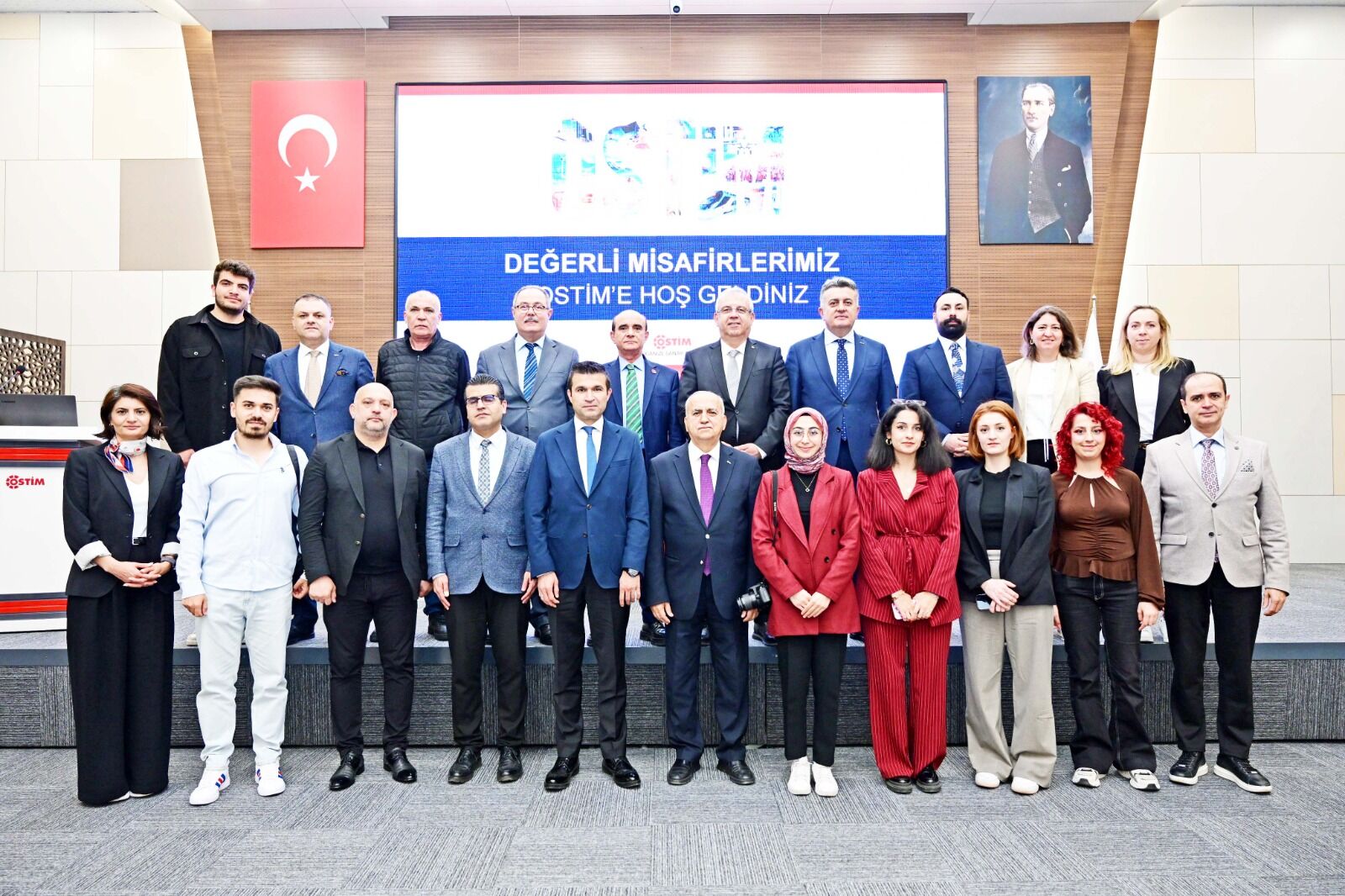 Başkentin sanayi üssü Ostim OSB’yi Ankara medyası yerinde inceledi