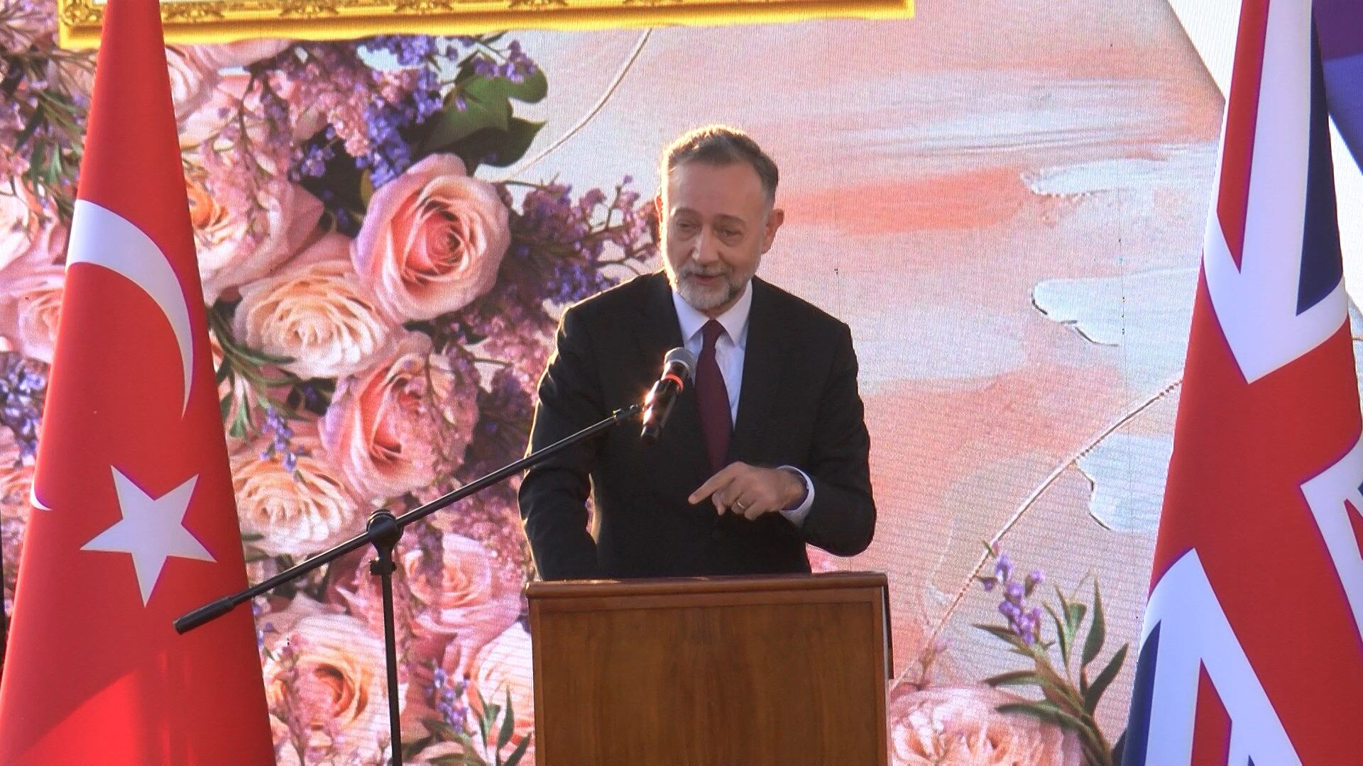 Ankara'da Kral Charles'ın doğum günü resepsiyonu