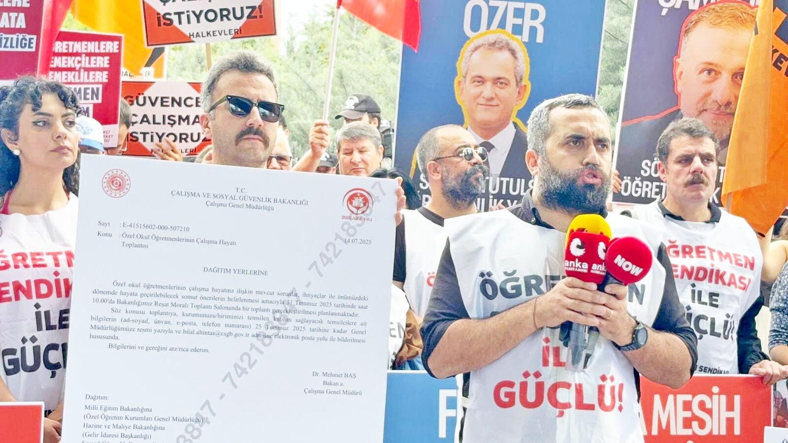 “ Talepler Karşılanmazsa 14 Haziran’da Ankara’dayız”