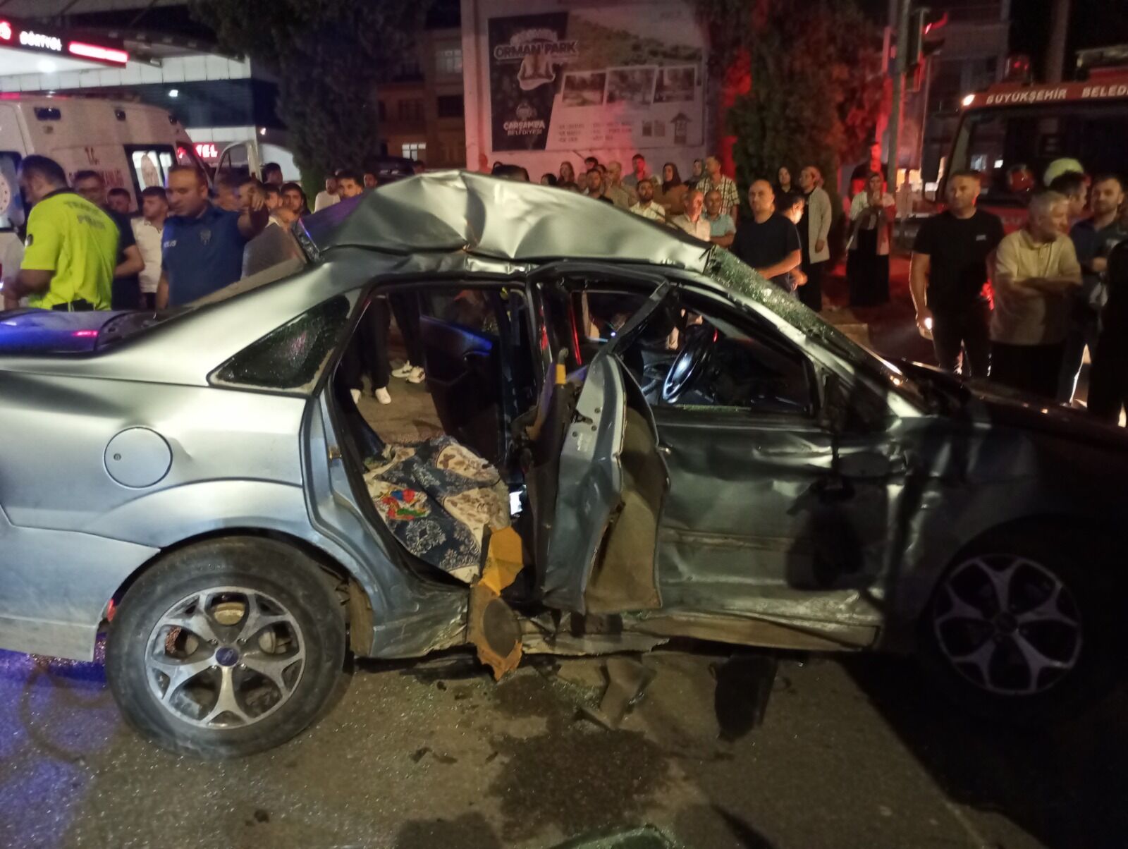 Samsun'da feci kaza: 3 yaralı