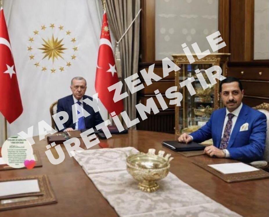 Cumhurbaşkanı ve Adalet Bakanı ile yapay zekâlı fotoğraf paylaşımına gözaltı!