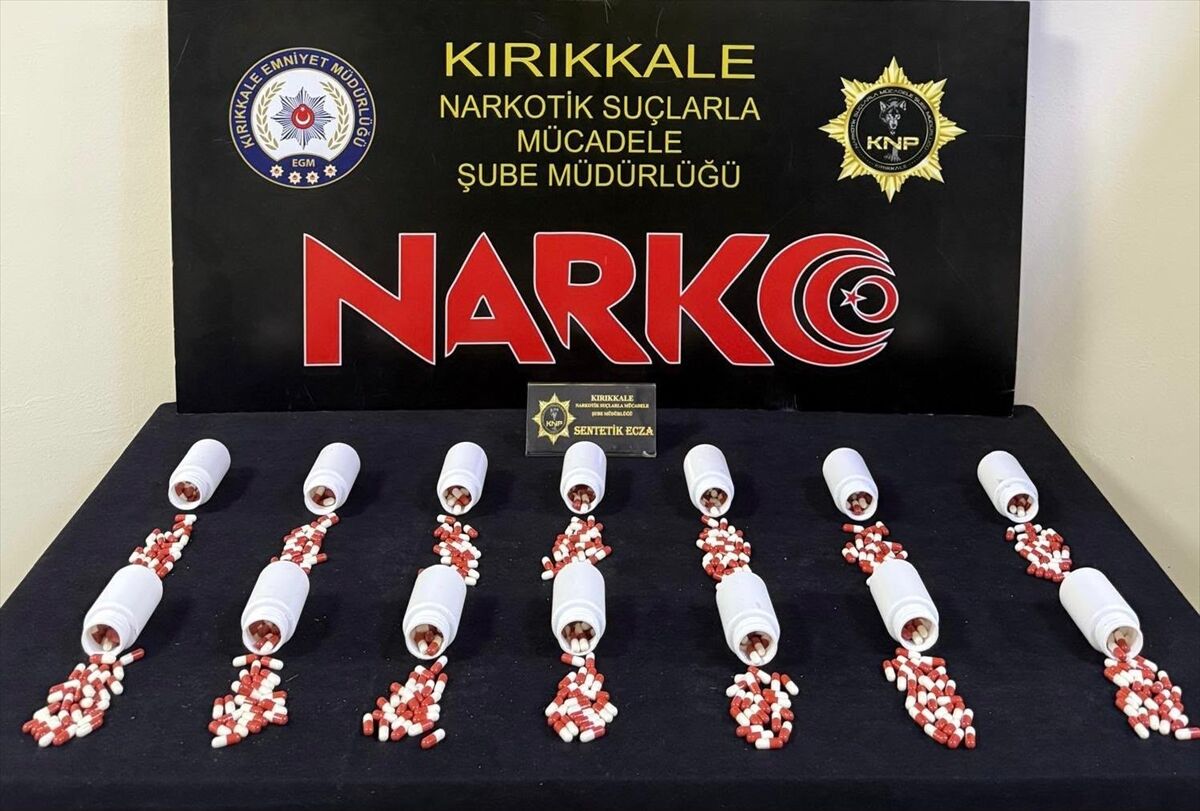 Kırıkkale’de uyuşturucu operasyonu