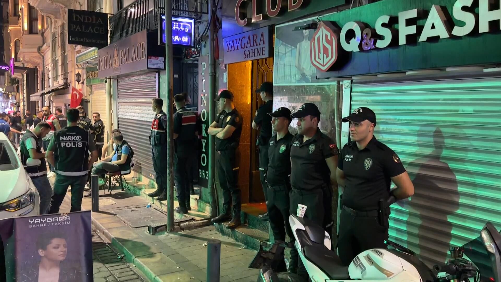 Beyoğlu ve Şişli’de 10 Adrese Gece Denetimi