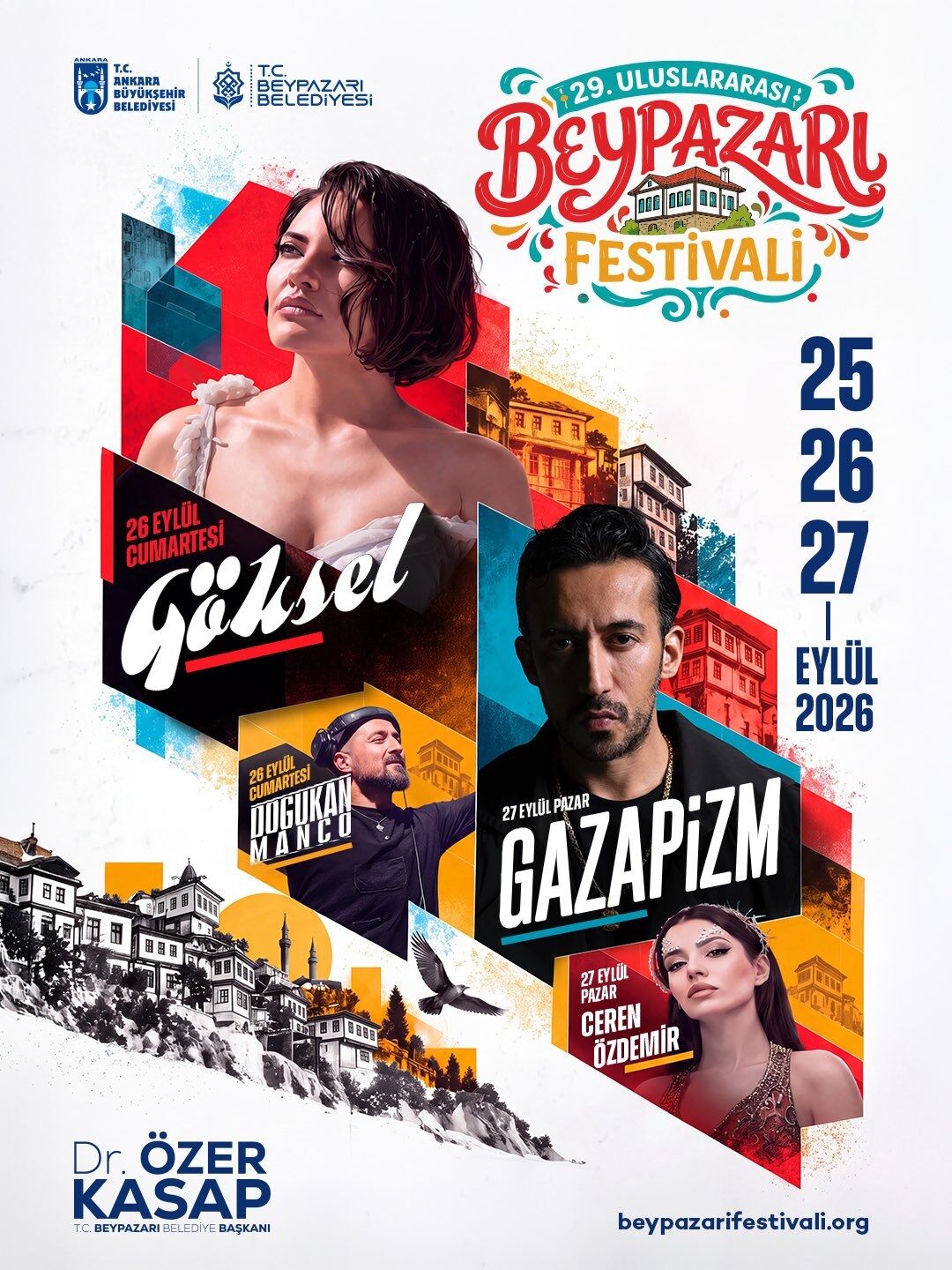 Beypazarı’nda Festival Heyecanı Başlıyor: 29. Uluslararası Festival İçin Geri Sayım