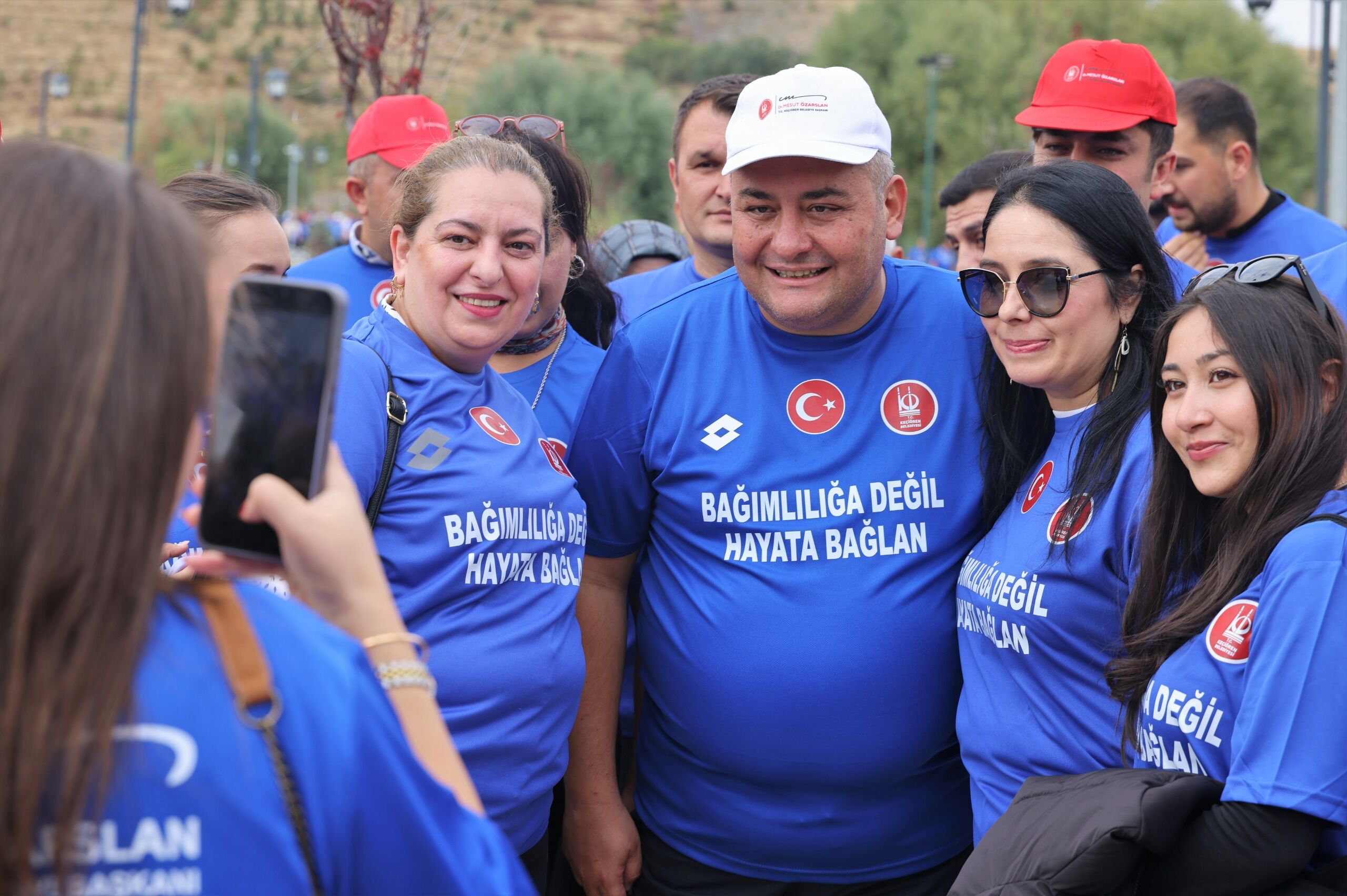 Keçiören’de bağımlılığa karşı farkındalık yürüyüşü