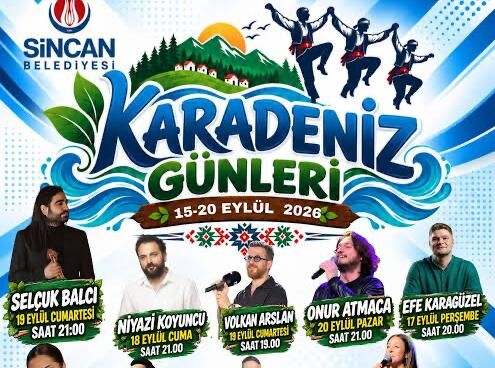 Ankara'da Karadeniz Günleri başlıyor: Ücretsiz konser ve horon şöleni